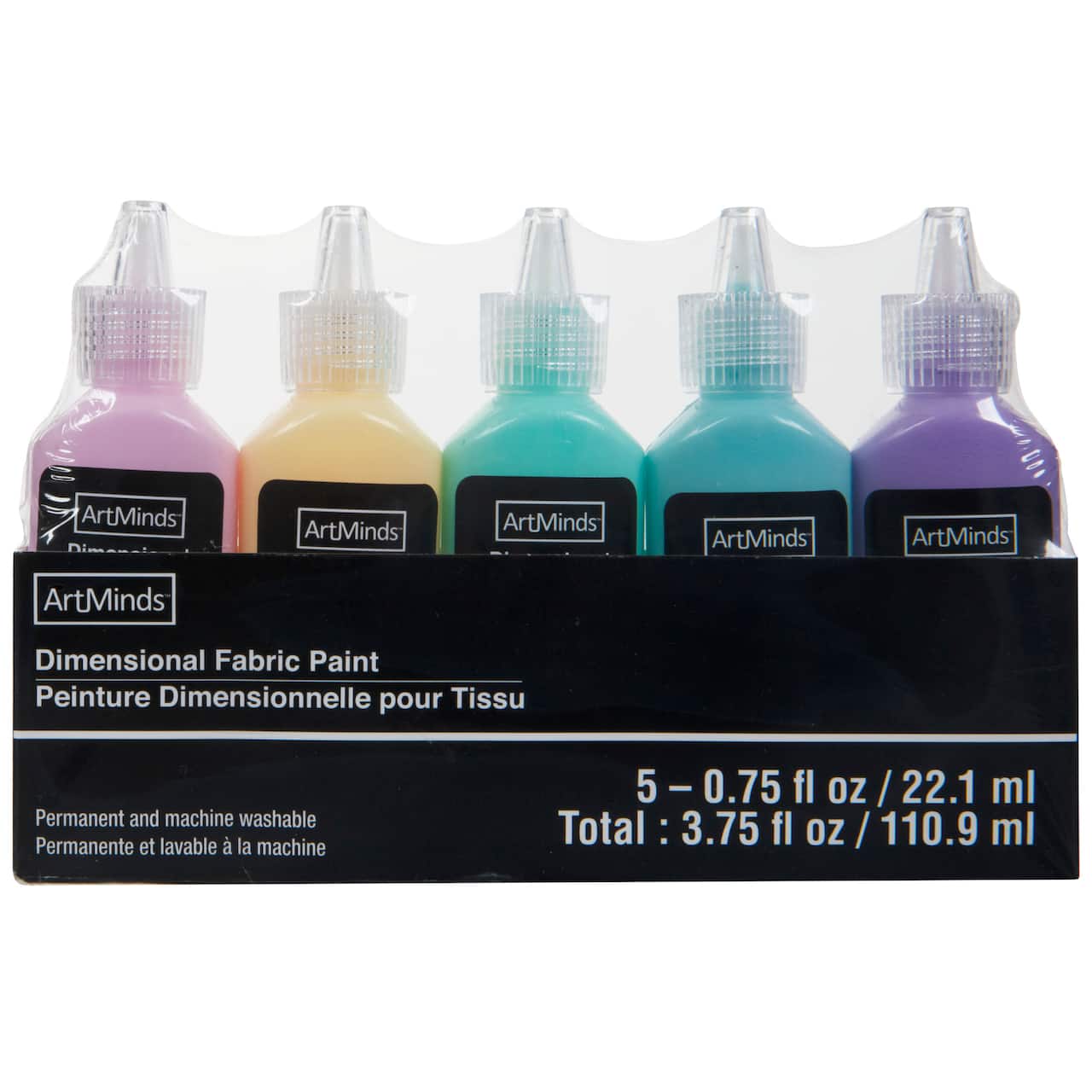 Pastel Dimensional Fabric Paint Set by ArtMinds™